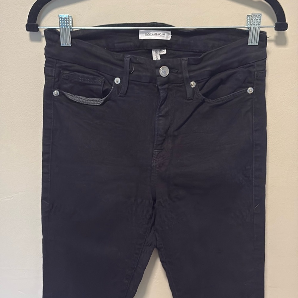 Good American Classic Black Denim